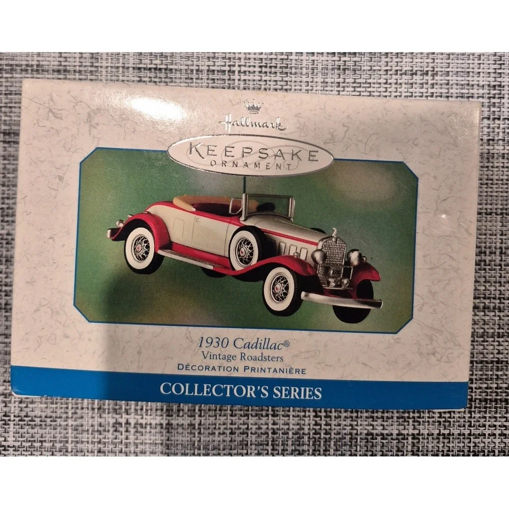 Hallmark Keepsake‎ Ornaments Vintage Roadsters Series Lot Of 3 1999, 2000, 2001